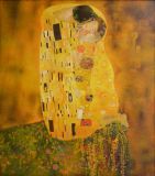 copy of the painting Klimt "the Kiss"
