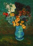 Copy of a van Gogh Bouquet in a blue vase