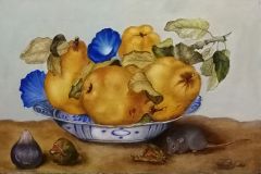 Copy of Juliet Garzoni Still Life with quince